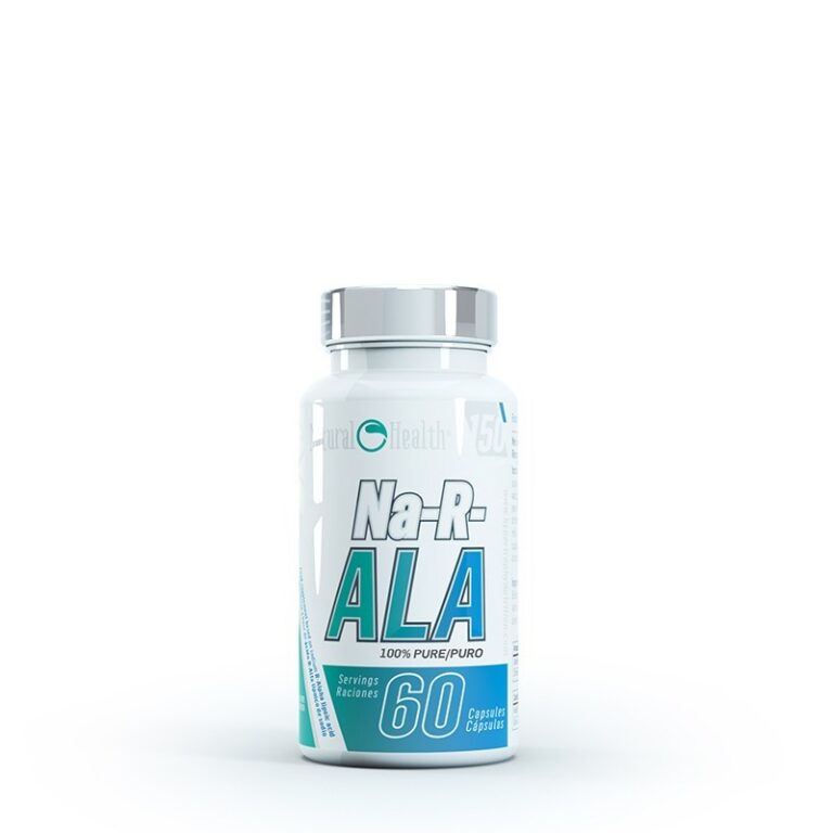 Ácido Na-R-Alfa Lipoico | Antioxidante NA-R-ALA | 60 Cápsulas