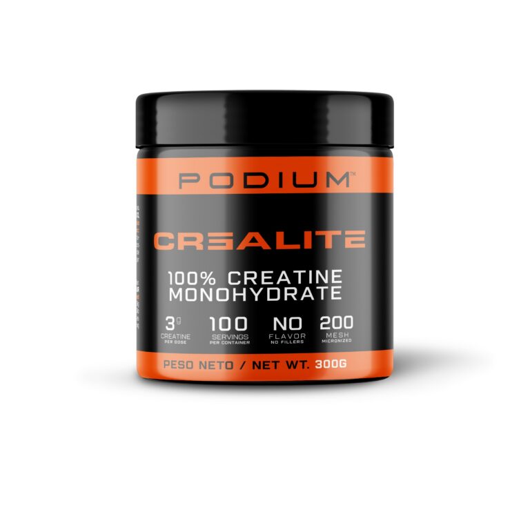 Creatina Monohidratada 200Mesh 300g | Crealite Podium