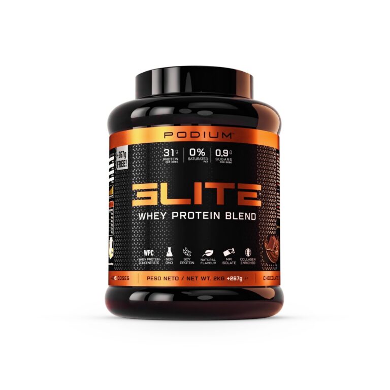 Proteína Podium Elite 2kg + 257g de BRINDE (5lb)