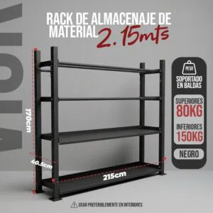 Estante de Arrumação de Material 2,15m