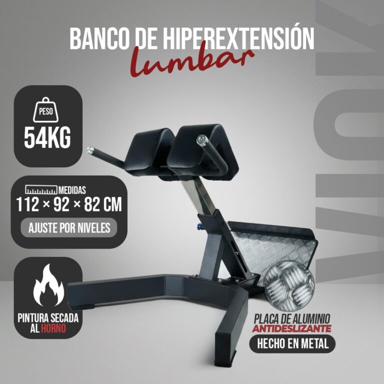 Banco de Hiperextensão Lombar Profissional