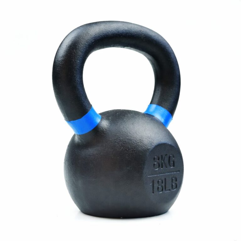 Kettlebell 8kg em Ferro Fundido