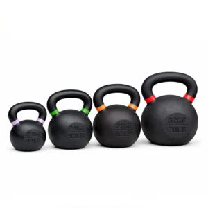 Set de Kettlebells em Ferro Fundido 20 a 32 kg