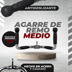 Barra de remo para polia fitness