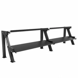 Rack Para Halteres Hexagonais 2 Bandejas 3 Metros