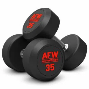 Halteres De Borracha R Plus 35kg