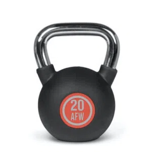 Kettlebell De Borracha Black 20kg