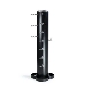 Suporte Vertical Para Pegas De Polia