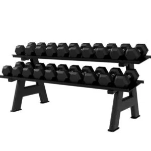 Rack Para Halteres De 2 Bandejas