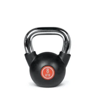 Kettlebell De Borracha Black 8kg