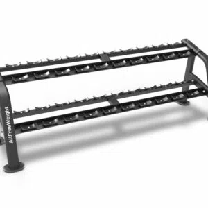 Rack De Halteres De 2 Prateleiras Para 10 Pares