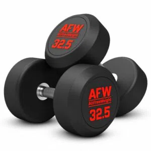 Halteres de Borracha R Plus 32,5 kg