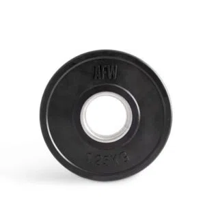 Discos Fracionados Bumper Negros 1,25 Kg