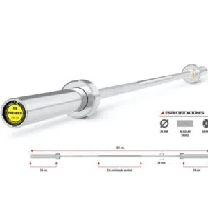Barra Premier Chromed 150 Cm