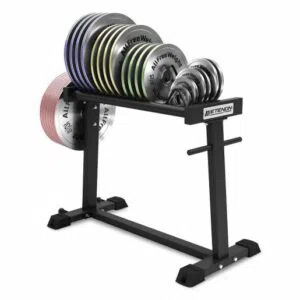 Suporte Horizontal Para Discos De Powerlifting