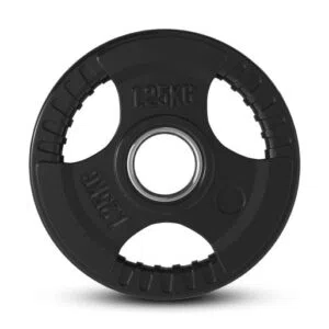 Discos de Borracha com 3 Pegas Tri Grip 1,25 kg