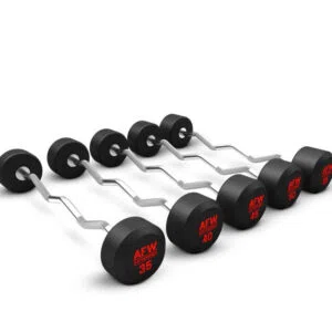 Kit De 5 Barras Z Em Borracha R Plus 35 A 55 Kg