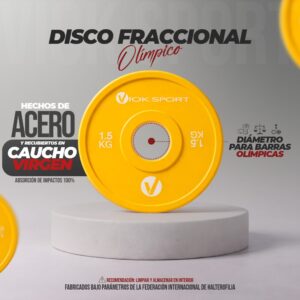 Disco Fracionário de Halterofilismo