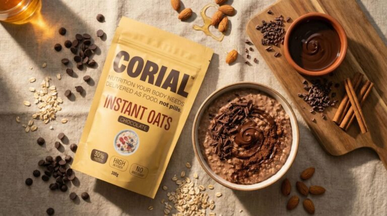 Aveia Instantânea Proteica - Chocolate